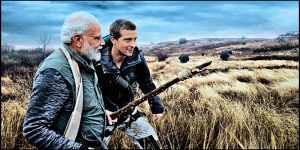 PM Modi and Bear Grylls in Man vs Wild